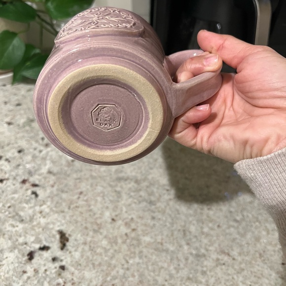 Purple Ceramic Mug with Inspirational Quote - Picture 3 of 5